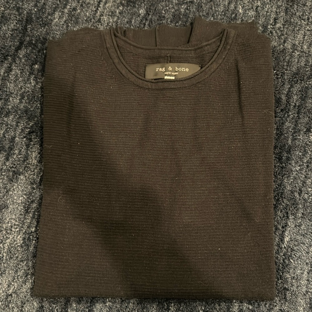 Rag and Bone Textures T Shirt Medium